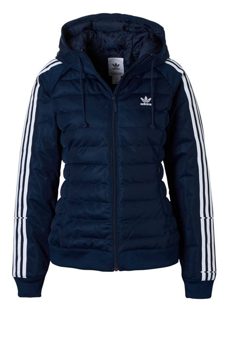 adidas jasje dames blauw 38|adidas Jas, Jacket, Winterjas, Zomerjas & Jacks Dames .